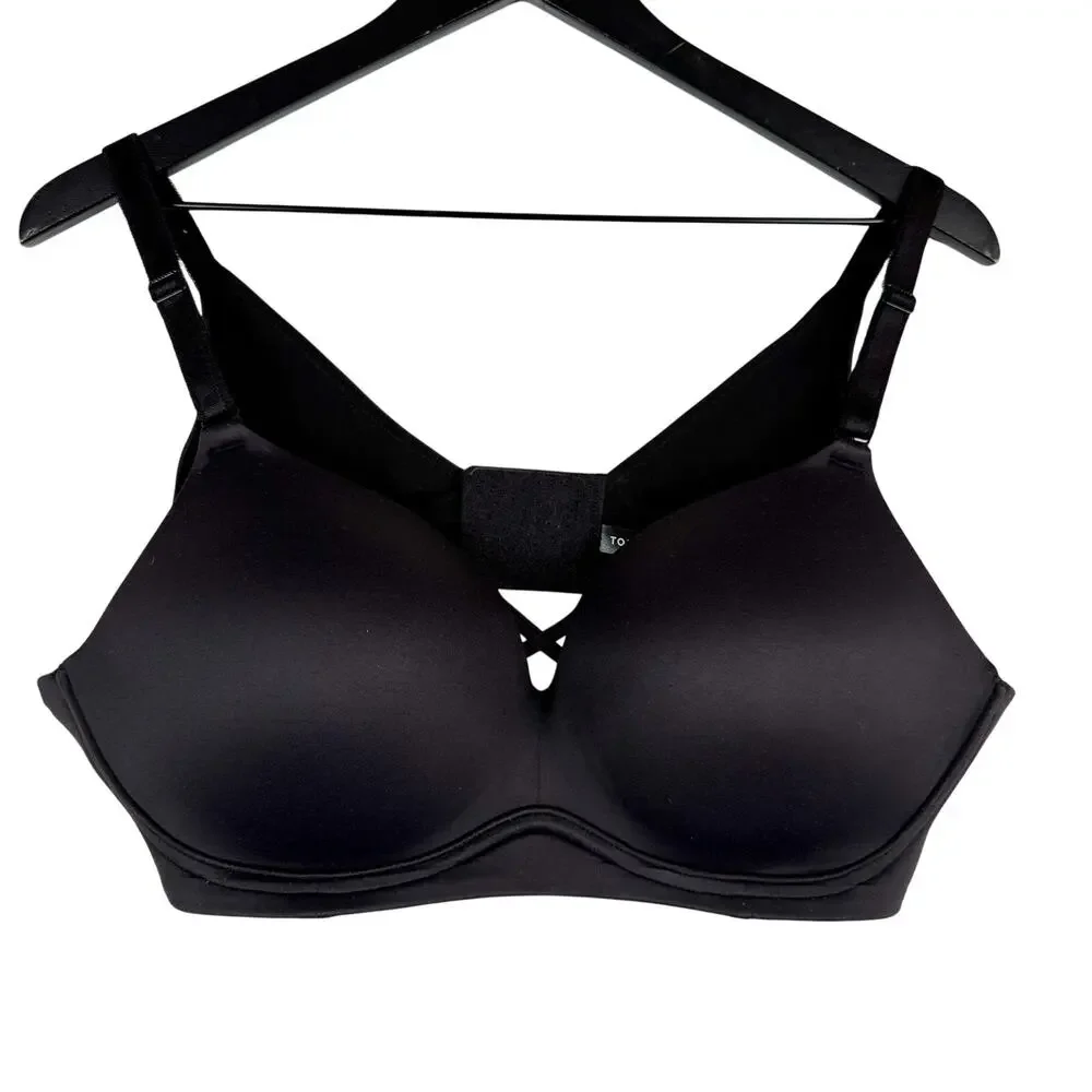 Torrid Wireless Wire-Free Push-Up Smooth Bra Black - 42C